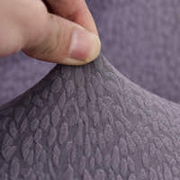 Sofa Cushion Cover – Velvet Plush – Lavender Mist