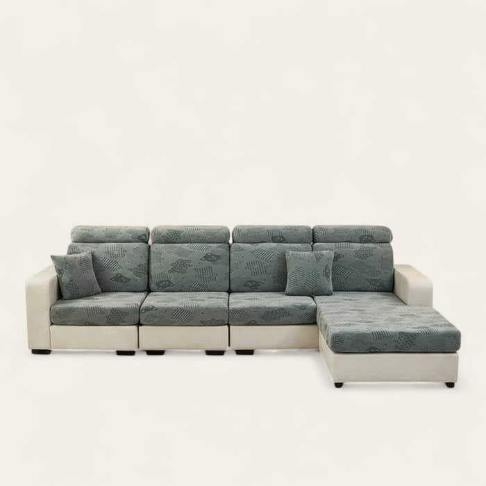Sofa Cushion Cover – Velvet Smooth – Sage Mist