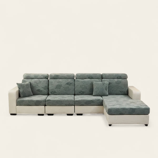 Sofa Cushion Cover – Velvet Smooth – Sage Mist