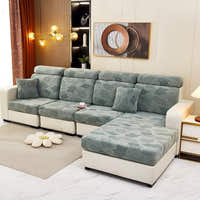 Sofa Cushion Cover – Velvet Smooth – Sage Mist