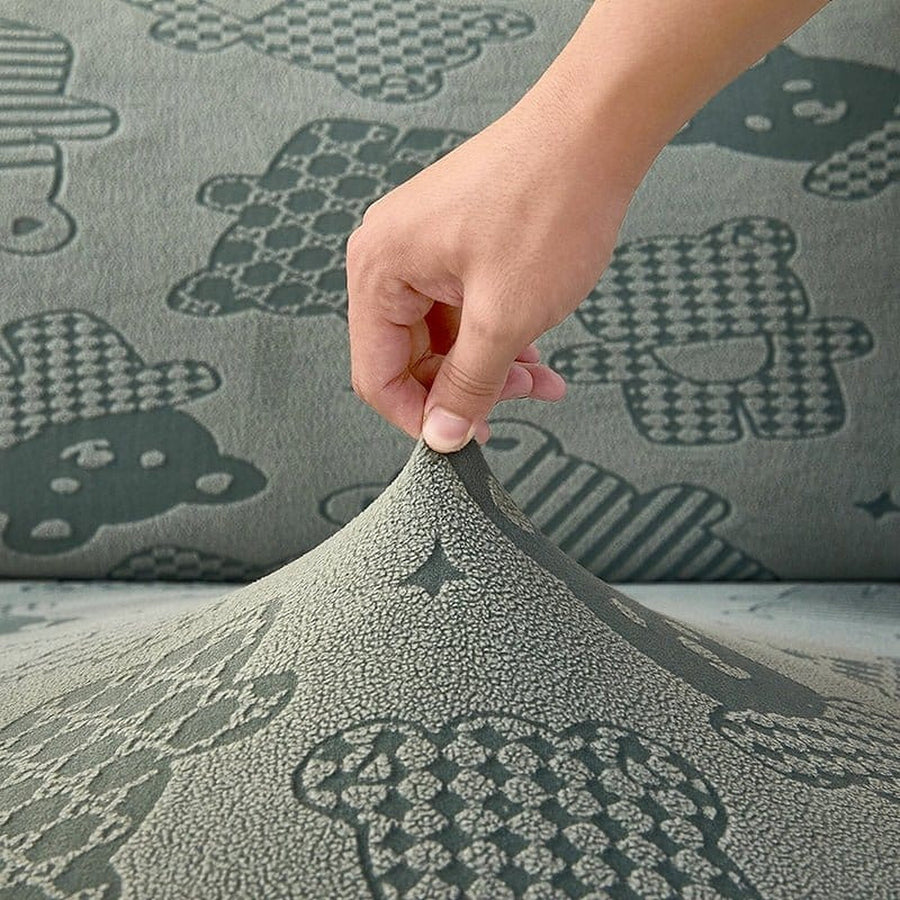 Sofa Cushion Cover – Velvet Smooth – Sage Mist