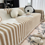 Sofa Throw – Aztec Stripe – Caramel