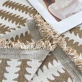 Sofa Throw – Aztec Stripe – Caramel