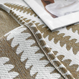 Sofa Throw – Aztec Stripe – Caramel