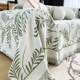 Sofa Throw – Botanical Print – Forest