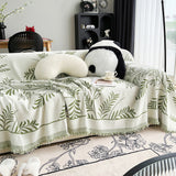 Sofa Throw – Botanical Print – Forest
