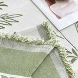 Sofa Throw – Botanical Print – Forest