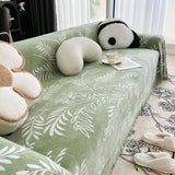 Sofa Throw – Botanical Print – Sage Mist