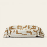 Sofa Throw – Brush Abstract – Honey