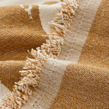 Sofa Throw – Brush Abstract – Honey