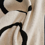 Sofa Throw – Cartoon Print – Ivory Cream