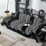 Sofa Throw – Cat Print – Ink Black