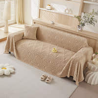 Sofa Throw – Chenille – Bouclé Sand