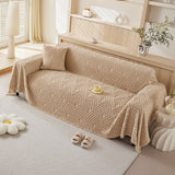 Sofa Throw – Chenille – Bouclé Sand
