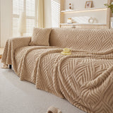 Sofa Throw – Chenille – Bouclé Sand