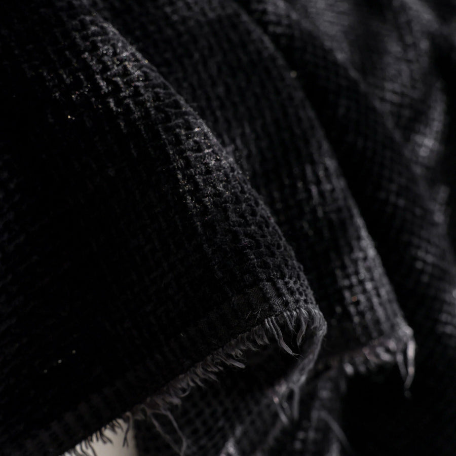 Sofa Throw – Soft Knit – Ink Black