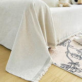 Sofa Throw – Diamond Quilted – Ivory Cream