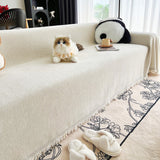 Sofa Throw – Diamond Quilted – Ivory Cream
