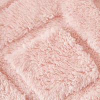 Sofa Throw – Diamond Quilted – Soft Blush