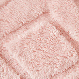 Sofa Throw – Diamond Quilted – Soft Blush