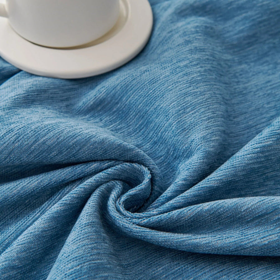 Sofa Throw – Soft Knit – Stormy Blue