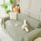 Sofa Throw – Velvet – Sage Mist
