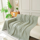 Sofa Throw – Velvet – Sage Mist