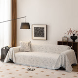 Sofa Throw – Floral Spray – Ivory Cream