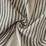 Sofa Throw – Geometric Circles – Pearl Grey
