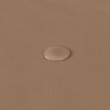 Sofa Throw – Leather Look – Caramel