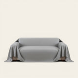 Sofa Throw – Leather Look – Charcoal