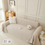 Sofa Throw – Linen Knit – Bouclé Sand