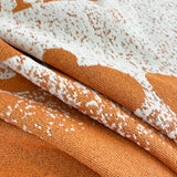 Sofa Throw – Logo Print – Terracotta