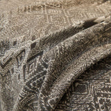 Sofa Throw – Tile Jacquard – Charcoal