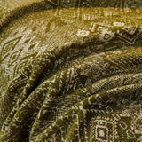Sofa Throw – Tile Jacquard – Forest