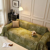 Sofa Throw – Tile Jacquard – Forest