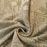 Sofa Throw – Tile Jacquard – Pearl Grey