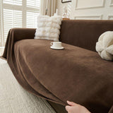 Sofa Throw – Linen Knit – Espresso