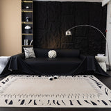 Sofa Throw – Paisley Print – Pearl Grey