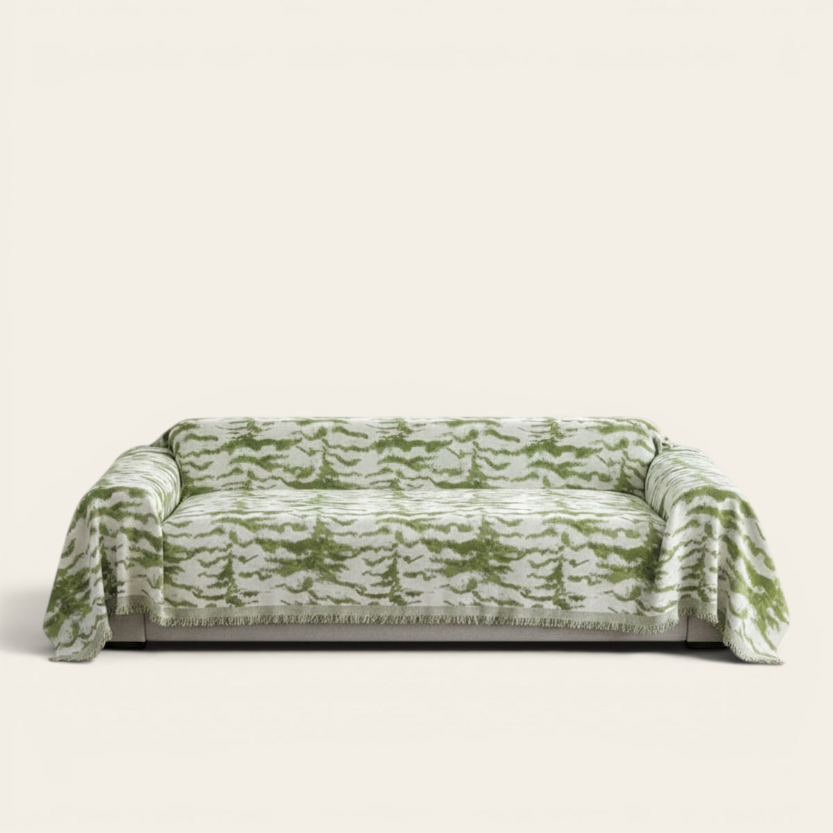 Sofa Throw – Pine Print – Forest