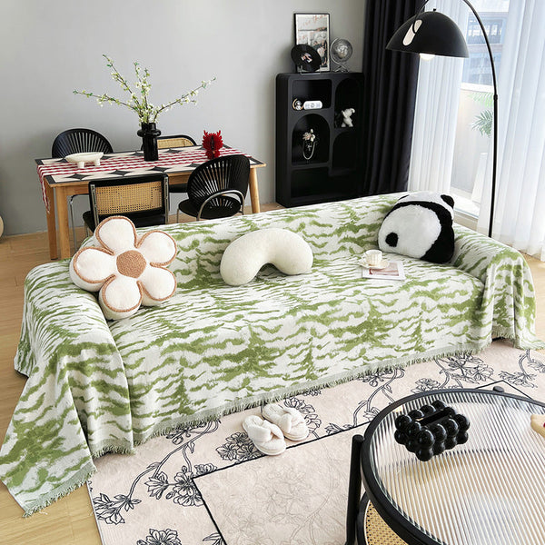 Sofa Throw – Pine Print – Forest