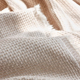 Sofa Throw – Plain Stretch – Bouclé Sand