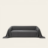 Sofa Throw – Plain Stretch – Charcoal