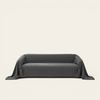 Sofa Throw – Plain Stretch – Charcoal