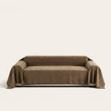 Sofa Throw – Plain Stretch – Espresso