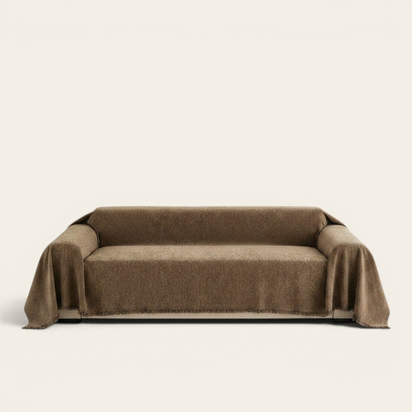 Sofa Throw – Plain Stretch – Espresso