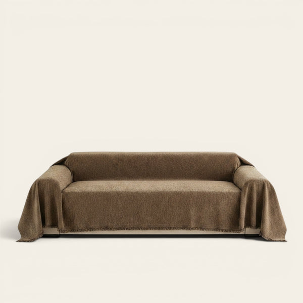 Sofa Throw – Plain Stretch – Espresso
