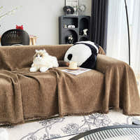 Sofa Throw – Plain Stretch – Espresso