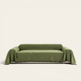 Sofa Throw – Plain Stretch – Sage Mist
