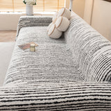 Sofa Throw – Sequin Knit – Pearl Grey